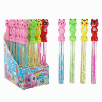 Мильні бульбашки Wtoys Звірятко (tc 17002) ціна за 24 штуки В блоці, , висота 25см, в коробці