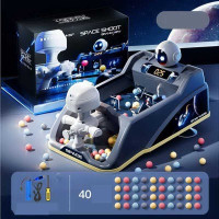 Настільна гра Space shoot (662-12-1) звук, підсвічування, електронна табло, стріляючий кульками, тематичні мішені, акумулятор 3.7V, USB-кабель