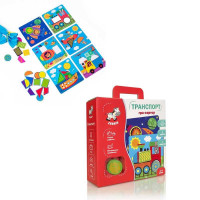 Дерев'яна гра Транспорт Vladi Toys (ZB 2002-06)