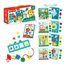 Гра з гудзиками Fisher Price.Шнуруємо-комбінуємо Vladi Toys (VT 2905-24)