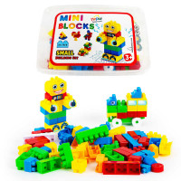 Конструктор Bamsic (116/8) Mini Blocks №8 85 деталей в коробочці
