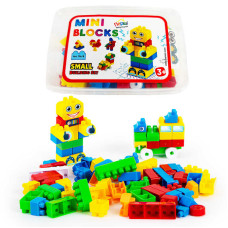 Конструктор Bamsic (116/8) Mini Blocks №8 85 деталей в коробочці