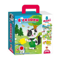 Пазл з липучками 4 сезони Vladi Toys (VT 2907-04)