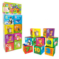 Кубики 4Fun Game Club Тварини (40413)