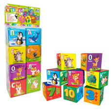 Кубики 4Fun Game Club Тварини (40413)