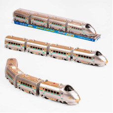 Потяг (50402)  WToys, озвучування українською мовою, пісня, фрази, звуки, довжина 70 см, колесо вільного ходу, в слюді