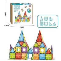 Конструктор магнітний (GW 8256) 60 деталей
