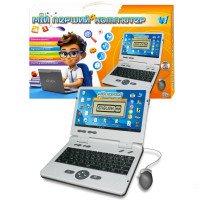 Ноутбук дитячий WToys (88777) українська мова,літери, цифри, пісні, казки, загадки, вікторина, рідкокристалічний екран, мишка