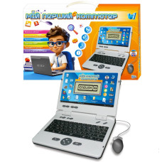 Ноутбук дитячий WToys (88777) українська мова,літери, цифри, пісні, казки, загадки, вікторина, рідкокристалічний екран, мишка