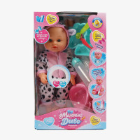 Пупс функціональний (UKA-A 0940-16) wtoys, озвучування українською мовою, звук, від батарейок, пє, ходить в туалет, в коробці