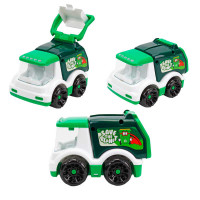 Сміттєвоз (2185) technok toys, розміри: 17,5х12х11,5 см, рухомі елементи