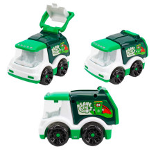 Сміттєвоз (2185) technok toys, розміри: 17,5х12х11,5 см, рухомі елементи