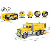 Спецтехніка YF 3225 A (96/2) “Вантажівка”, звуки, підсвічування, колесо вільного ходу, відкриваються дверцята, піднімається кузов, в коробці