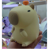 Нічник (C 71574) 7 кольорів підсвічування, usb type-c, таймер, силіконовий, в коробці
