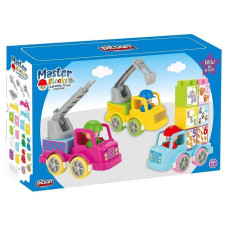 Конструктор Pilsan Машинки (03-609)