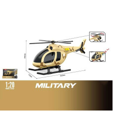 Гвинтокрил WY 1190 D (48) масштаб: 1:20, підсвічування, звуки, механічний оберт лопатей, в коробці