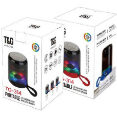 Колонка (C 72342) bluetooth, підсвічування, акумулятор 3.7, micro usb, tf-картка, usb-слот, aux- кабель, в коробці