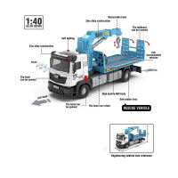 Спецтехніка Авто Експерт (TK-74231) металопластик, 1:40, звук, світло, інерція, рухомі елементи