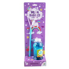 Бульбашки мильні DoDo Mega Bubble. Єдиноріжки Об’єм 450 мл (300244)