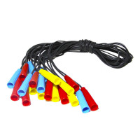 Скакалка M Toys (S0024) резинова чорна довжина 2,8 м. ціна за зв’язку, У зв’язці 10шт