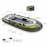 Intex Човен 66332 NP  "SEAHAWK 2", 236x114x41см, 2-х містний