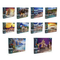 Пазли Danko Toys 1000 елементів (C1000-10-01,02,03,04)