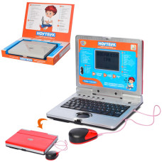 Ноутбук дитячий Limo Toy (SK 7073) навчальний укр-англ-рус, 35 функцій, 11 ігор