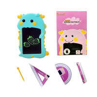 Дошка для малювання (2688 - MD1) lcd - екран, кольоровий малюнок, 2 стилуси, 3 лінійки, в коробці