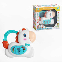 Музична конячка WToys (W-03217) українська озвучка, підсвічування, ноти, казки, пісні