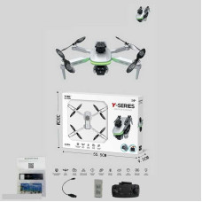 Квадрокоптер Y 628 D (18) сумка, знімний акумулятор 3.7V, пульт 2.4 GHz, headless mode, Wi-Fi HD-камера, додаток, кольорове підсвічування, в коробці
