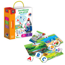 Гра розвиваюча магнітна Vladi Toys Англійська для дітей (VT5411-09)