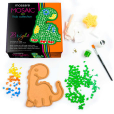 гр Набір для творчості "Mosaaro" (укр) MA7011 (5) "Vladi Toys", "Динозавр", з пластиковою мозаїкою, в коробці