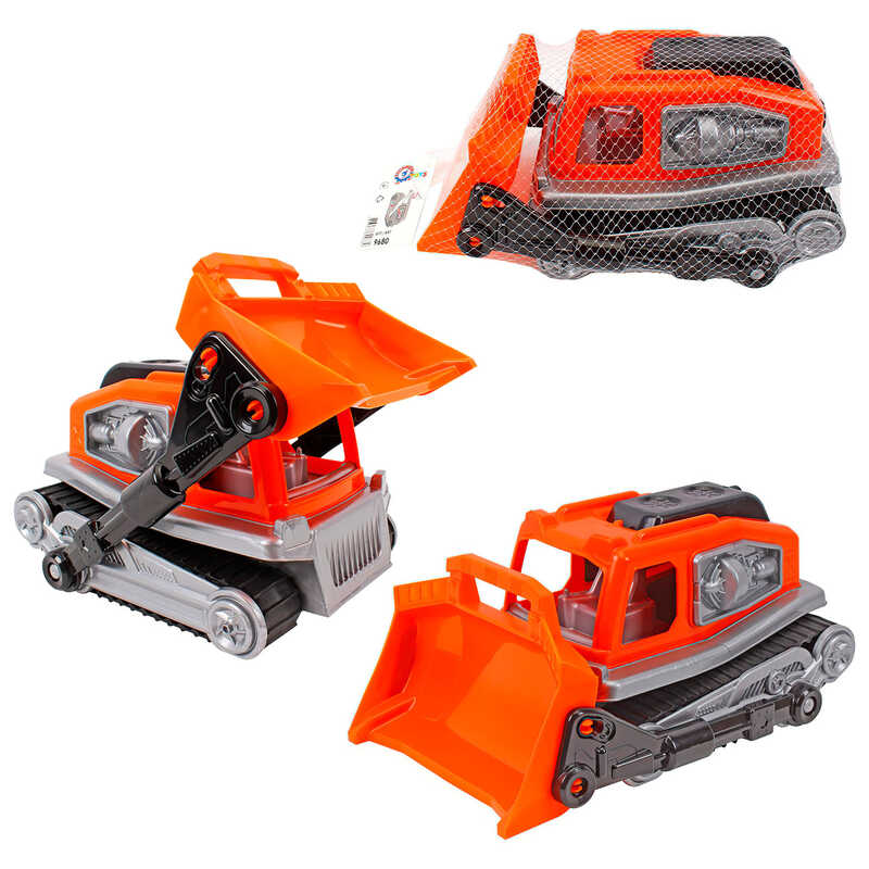 Бульдозер Technok Toys (9680) гусениця, рухомі елементи