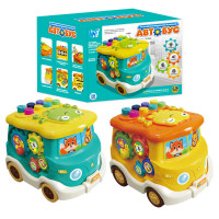 Музичний автобус WToys (49202) українська озвучка, 5 казок, 10 пісень, 10 скоромовок, 10 загадок, підсвічування, лабіринти