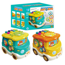 Музичний автобус WToys (49202) українська озвучка, 5 казок, 10 пісень, 10 скоромовок, 10 загадок, підсвічування, лабіринти