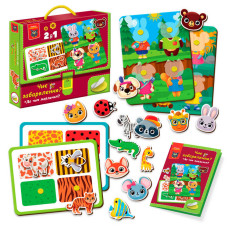 Игра с липучками Vladi Toys Чья окраска (VT 1310-06)