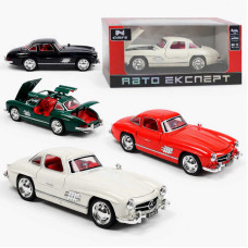 Машинка L-9908-73 (72) 4 кольори, "Авто Експерт", металопластик, 1:32, світло, звук, інерція, відчиняються двері, багажник, капот, в коробці, МІКС