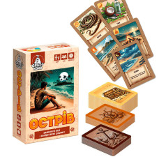 Гра настільна розважальна Острів (VT5903-06) vladi toys, 100 карток, в коробці