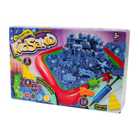 Кінетичний пісок KidSand 1600г + пісочниця (KS-02-01 U)