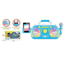 Караоке (5021 A) підсвічування, мікрофон, Bluetooth, MP3-кабель, USB-кабель, працює від мережі