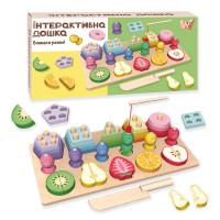 Дошка логічна (68379) wtoys, сортер, магнітна гра, риболовля, в коробці