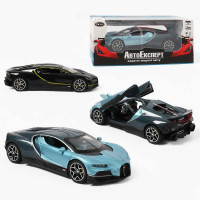 Машинка (22805) авто експерт, 2 кольори, металопластик, 1:32, світло, звук, інерція, відчиняються двері, багажник, капот, в коробці