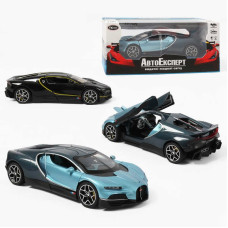 Машинка (22805) авто експерт, 2 кольори, металопластик, 1:32, світло, звук, інерція, відчиняються двері, багажник, капот, в коробці