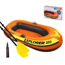 Intex Човен EXPLORER 58331  весла, насос, 185х94х41см