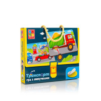 Гра з липучками Транспорт Vladi Toys (VT 1302-28)