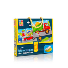 Гра з липучками Транспорт Vladi Toys (VT 1302-28)