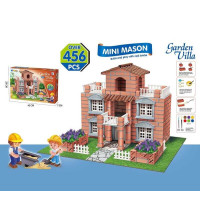 Конструктор Garden Villa (NKT 316) 456 елементів, цегла+цементна суміш