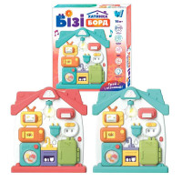 Бізіборд WToys (68307) озвучування українською мовою, 3 казки, 3 пісні, звуки, підсвічування, віршики, пальчикові ігри