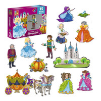 Настільна гра Vladi Toys Магнітний театр. Попелюшка (VT3206-53)