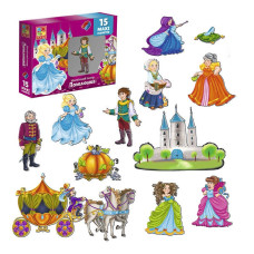 Настільна гра Vladi Toys Магнітний театр. Попелюшка (VT3206-53)